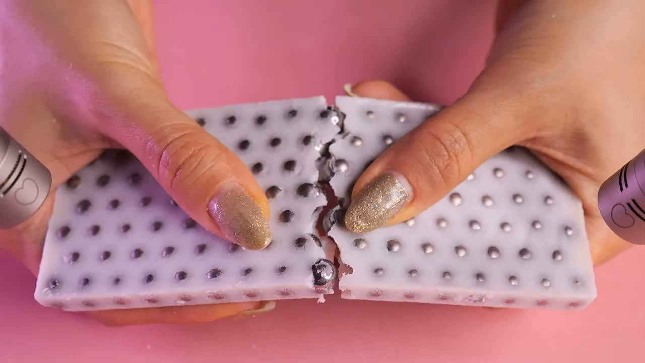 [ASMR Bakery] 治愈解压｜蜡块碎裂声 深度助眠 纯音无人声 🍅