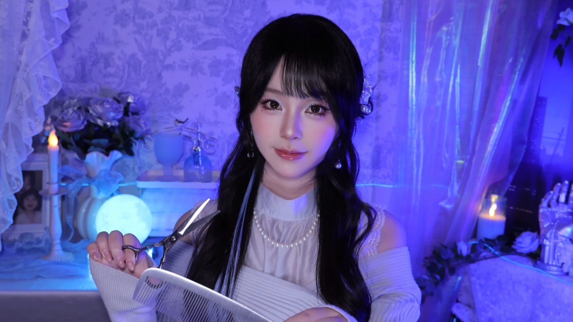 [小奈别失眠] 赛博朋克仿生姐姐｜温柔洗头剪发｜精油按摩｜泡沫水声｜我不是她…但我想是｜情景助眠 🍅