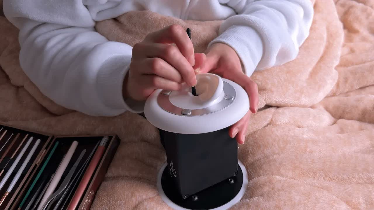 [koPanda ASMR] 真实感 3Dio 掏耳助眠：右耳及双耳清洁 + 轻柔吹耳 (无对话) 🍅