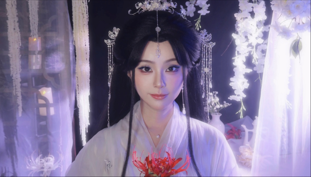 [小奈别失眠] 古风 ASMR｜地府美妆店 P02｜亡魂梳妆｜实声虚声｜化妆梳头｜剧情助眠｜嘘声 🍅