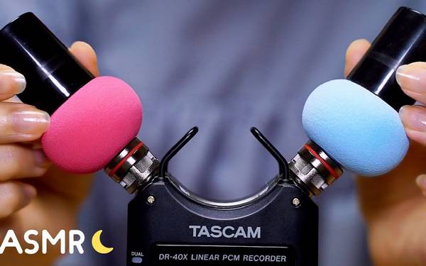 [ Hatomugi]用各种物品触摸麦克风|捂耳朵|TASCAM DR-40X 🍅