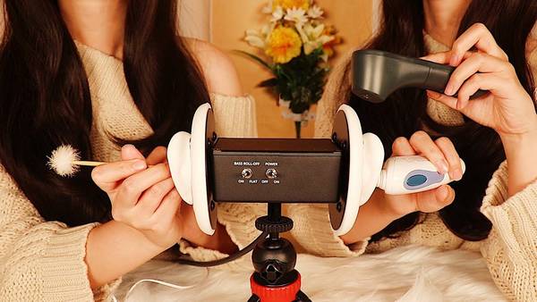 [Judith]用温度计按摩你的耳朵|温柔掏耳|耳朵消毒 🍅