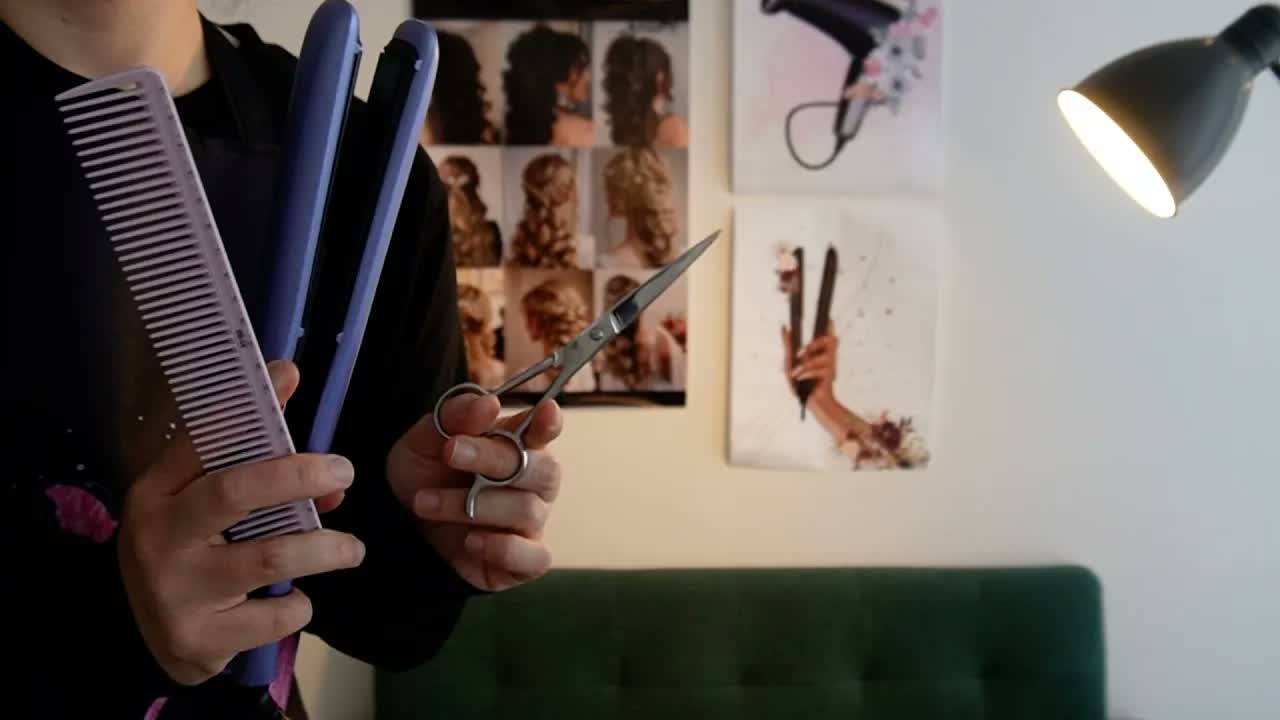 [미니유 Miniyu ASMR] 深夜美容院 ASMR | 凌晨时分，在熟睡中享受专属轻柔剪发 🍅