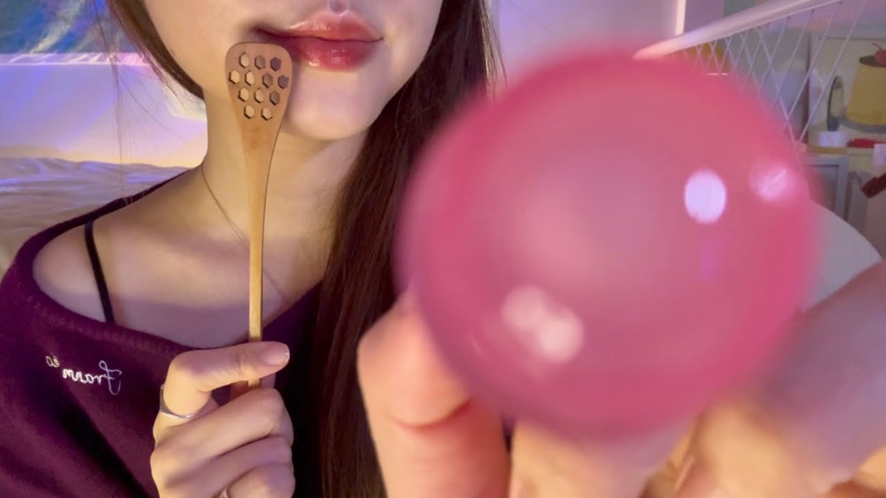 [쉼 SHIM ASMR]  팅글 터지는 입소리 mouth sounds | 口腔音 🍅