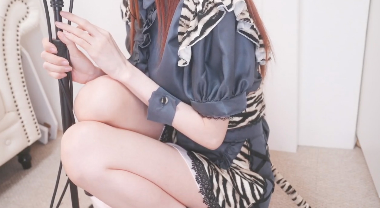 [利香]与傲娇的恶魔女仆共度舔耳快乐时光♡高画質実写[2023-3] 🍅