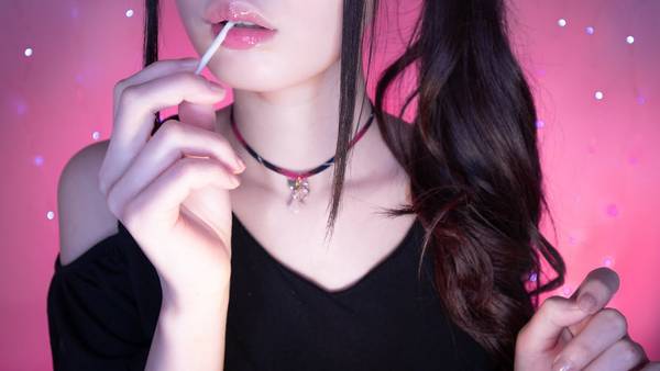 柔软舒服的口腔音&吃棒棒糖ASMR 🍅