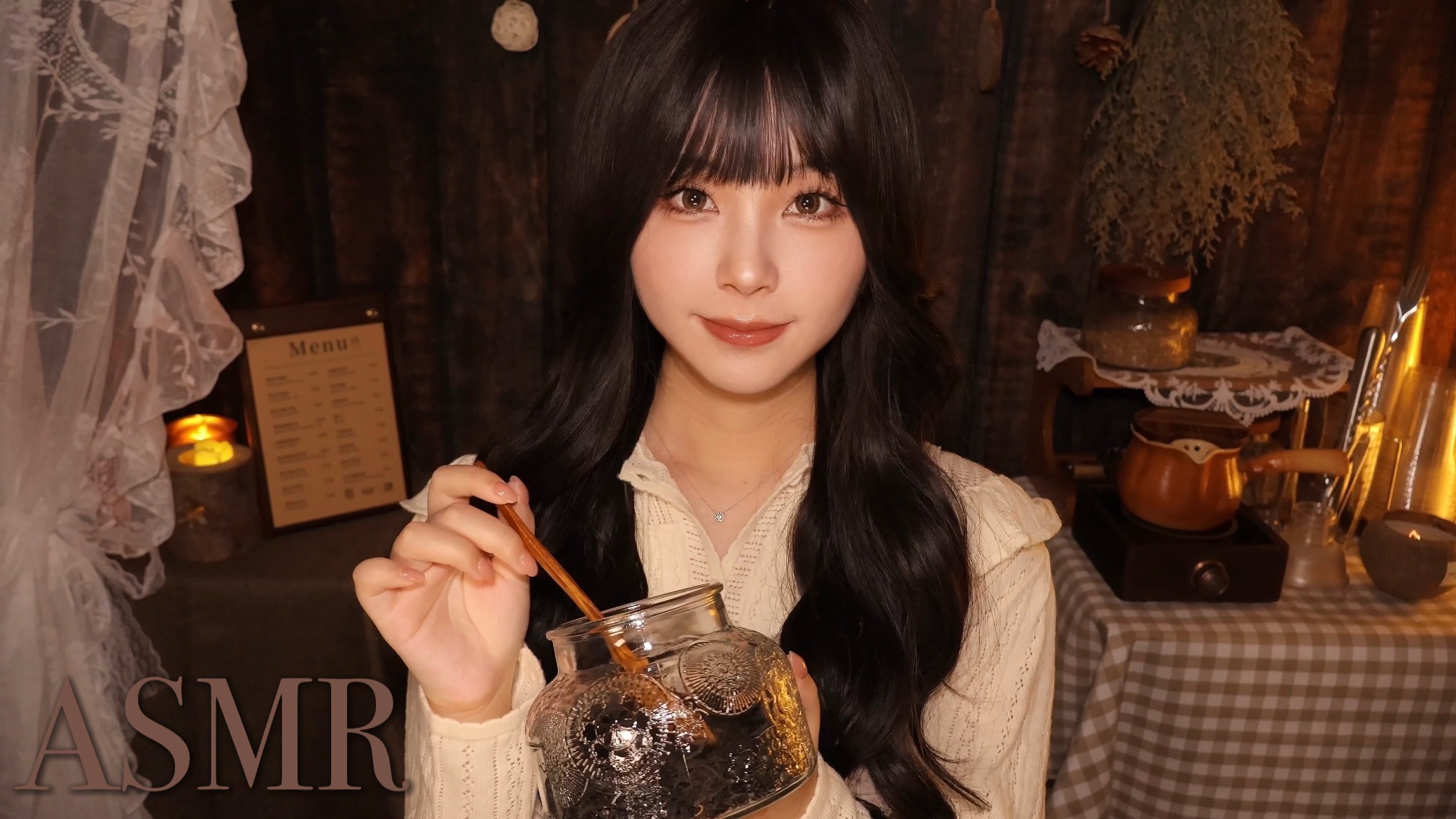 [小奈别失眠] 入冬了，来喝一杯热乎乎的奶茶吧｜奶茶店情景模拟｜温柔耳语喂食｜双声道｜深度助眠 🍅