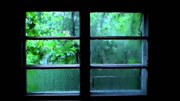 在屋内聆听窗外的雷雨声|白噪音|放松减压|2小时睡眠冥想 🍅
