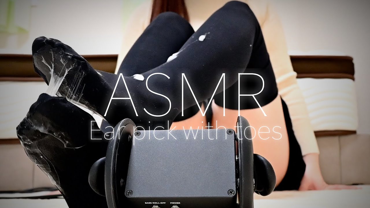 [pomeko] 用白色润滑凝胶诱导睡意的耳部按摩 | 波美子 🍅