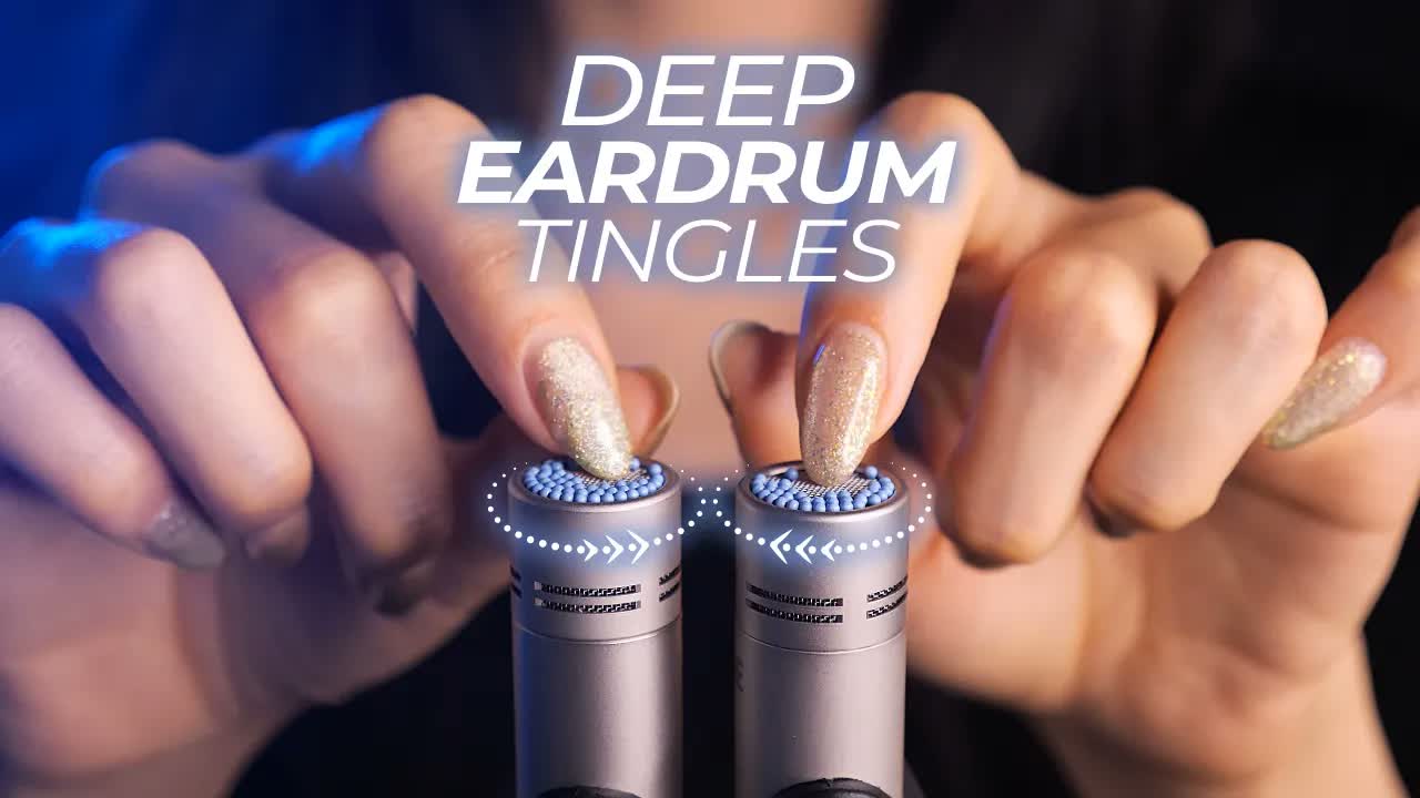 [ASMR Bakery] 深层耳膜触发音：专为无颤感人群设计 [无人声纯音助眠] 🍅