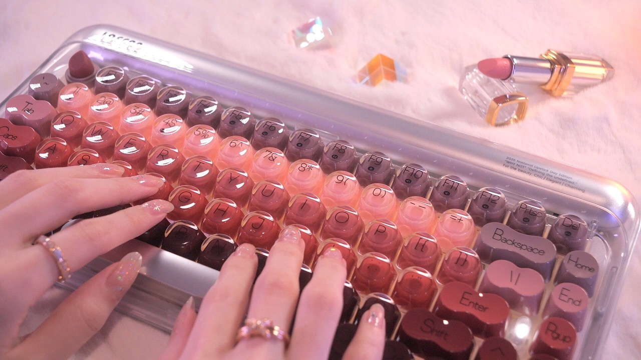 [Coromo Sara. ASMR] 极度安抚的键盘打字触发器，用于深度睡眠和放松 🍅