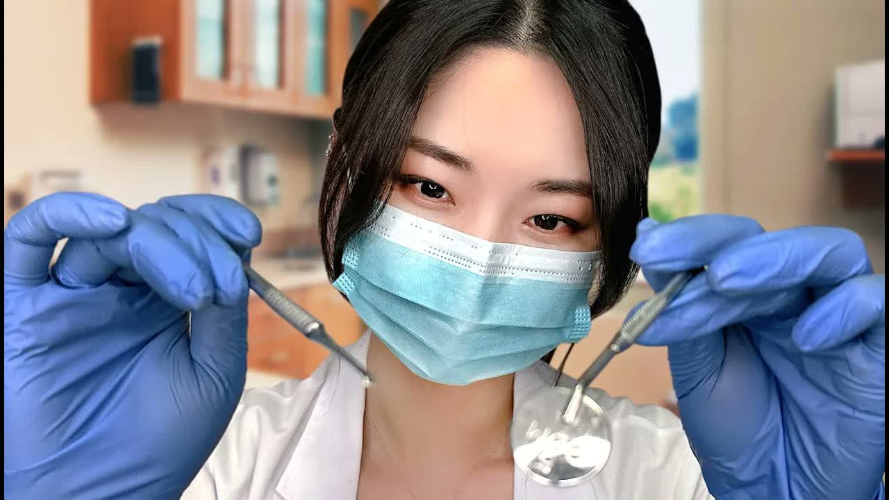 [Tingting ASMR] 沉浸式牙医扮演 – 舒缓放松清洁助眠 🍅