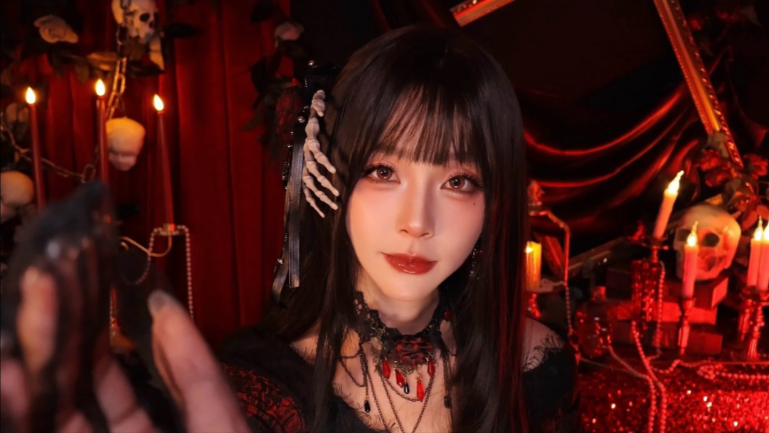 [小奈别失眠] 微恐 ASMR｜暴雨夜古堡吸血鬼病娇 02｜羽毛笔写字梳头耳语｜双声道触发音助眠 🍅