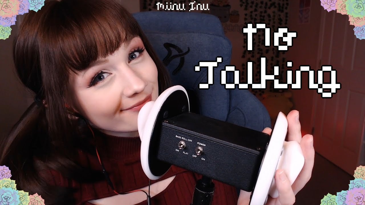 [Miinu Inu]不可预测的舔耳口腔音|时慢时快的超级刺痛感 🍅