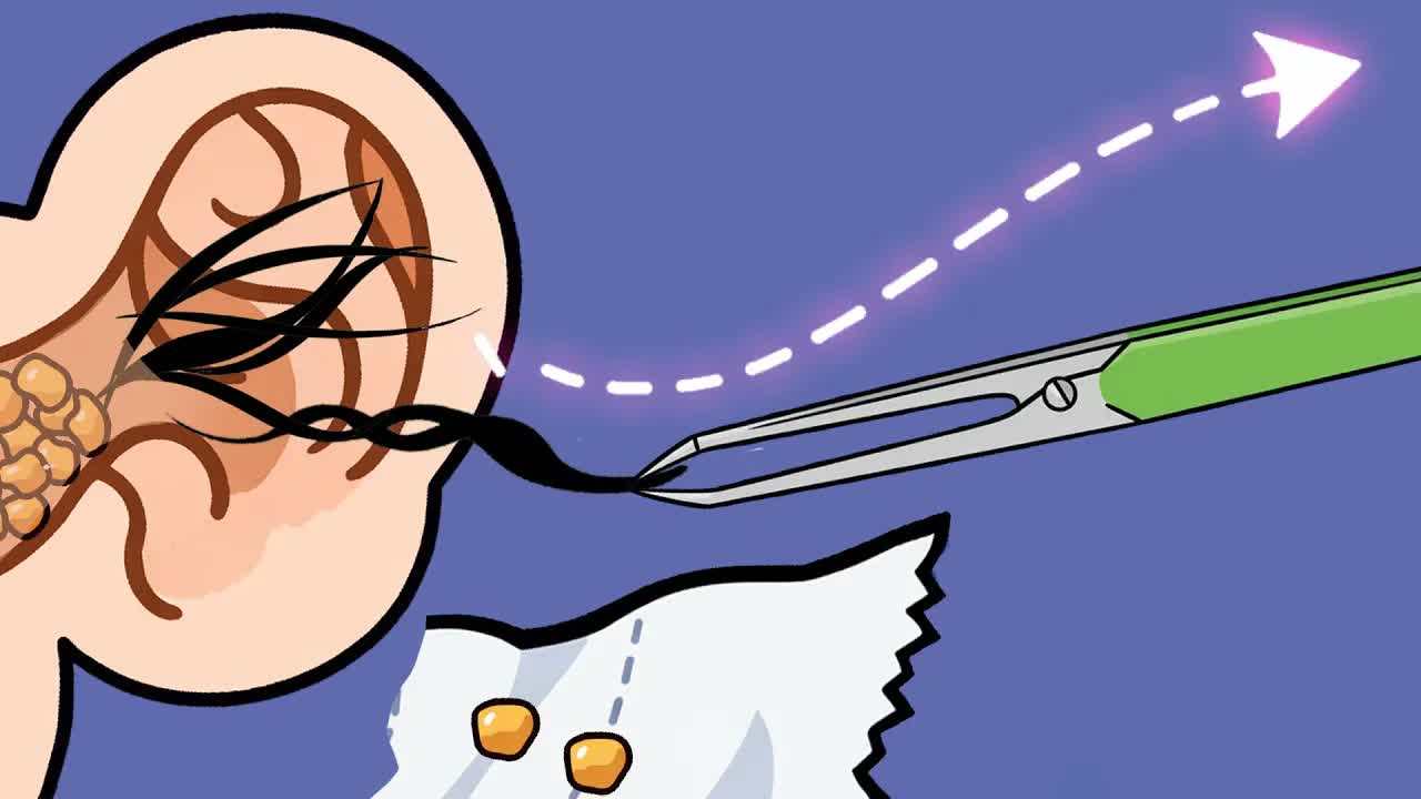 [뭉띠MOONGDI ASMR] 动态画面虽美 声音更是惊艳 无人声沉浸式掏耳助眠 🍅