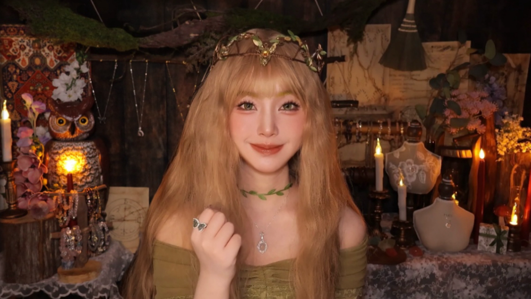 [小奈别失眠] 森林女巫首饰铺｜水晶手串项链戒指敲击音｜包装声｜沉浸式情景模拟助眠 🍅