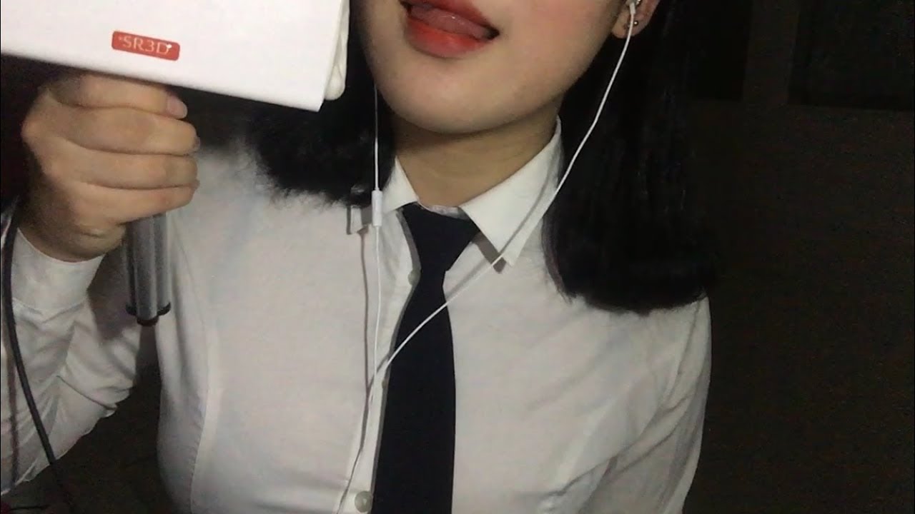 【彩英】韩国ASMR舔耳口腔音Ear Eating, Mouth Sounds 🍅