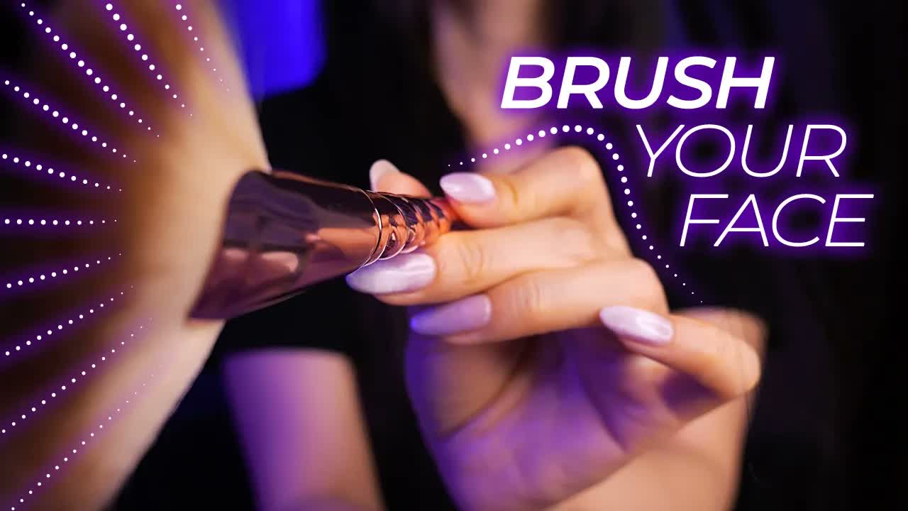 [ASMR Bakery] 轻柔面部刷音助眠，融化你进入梦乡（无人声） 🍅