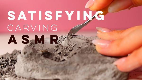 【Dream More】非常解压放松的刮凿镁粉块的声音|考古题材|无人声 🍅