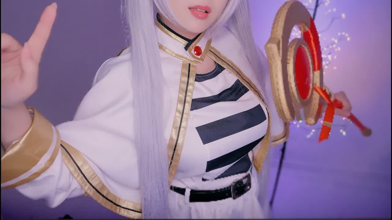 [ASMR MELODY] 超敏感耳搔助眠：芙莉莲的魔法咒语触发词 🪄 🍅