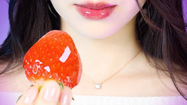 [Workt]超近距离特写吃草莓|糖葫芦|口腔音 🍅