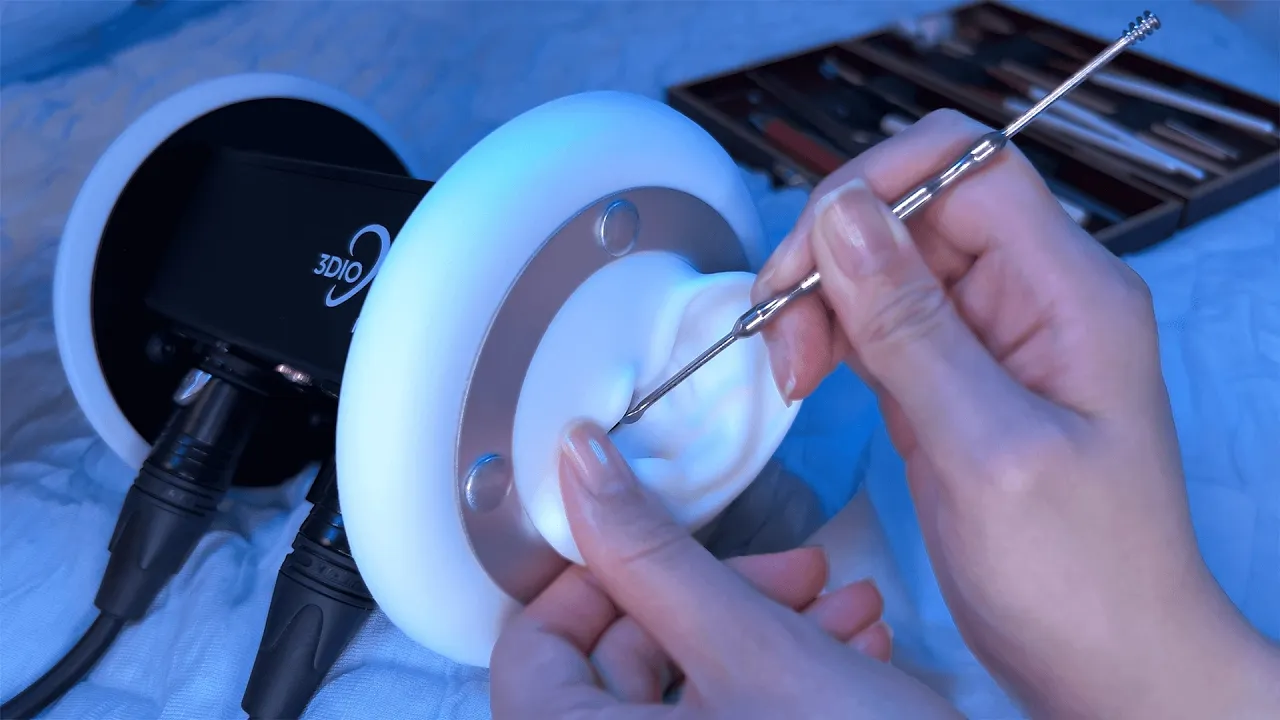 [koPanda] 睡前来一套完整的耳垢清理和耳朵按摩怎么样？🍅