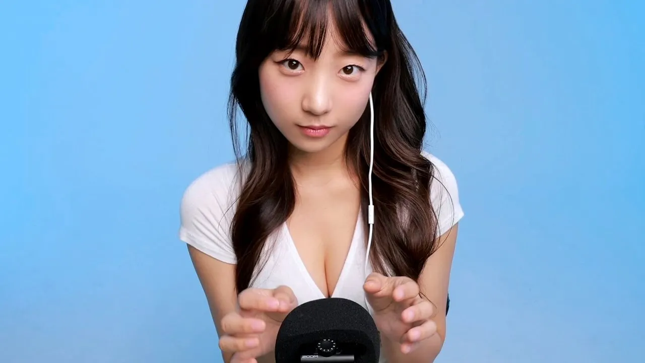 [Eunji]刺痛感满满的麦克风抓挠摩擦|1小时助眠放松 🍅