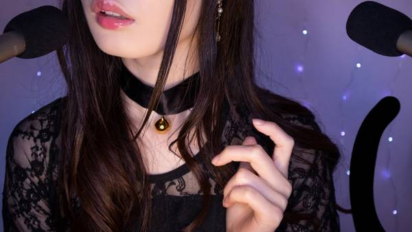 性感黑色小野猫Cham口腔音助眠 🍅