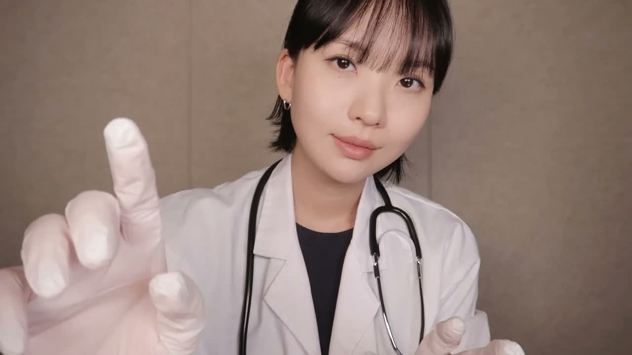 [Judy asmr] 沉浸式细致颅神经检查 🧠 医疗角色扮演助眠放松 🍅