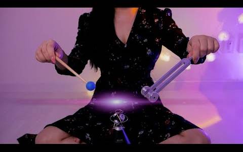 [melody]让你感到轻松的音叉助眠|360°振动 🍅