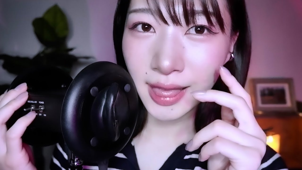 [SARA]温柔放松的舔耳口腔音|Ear eating 🍅